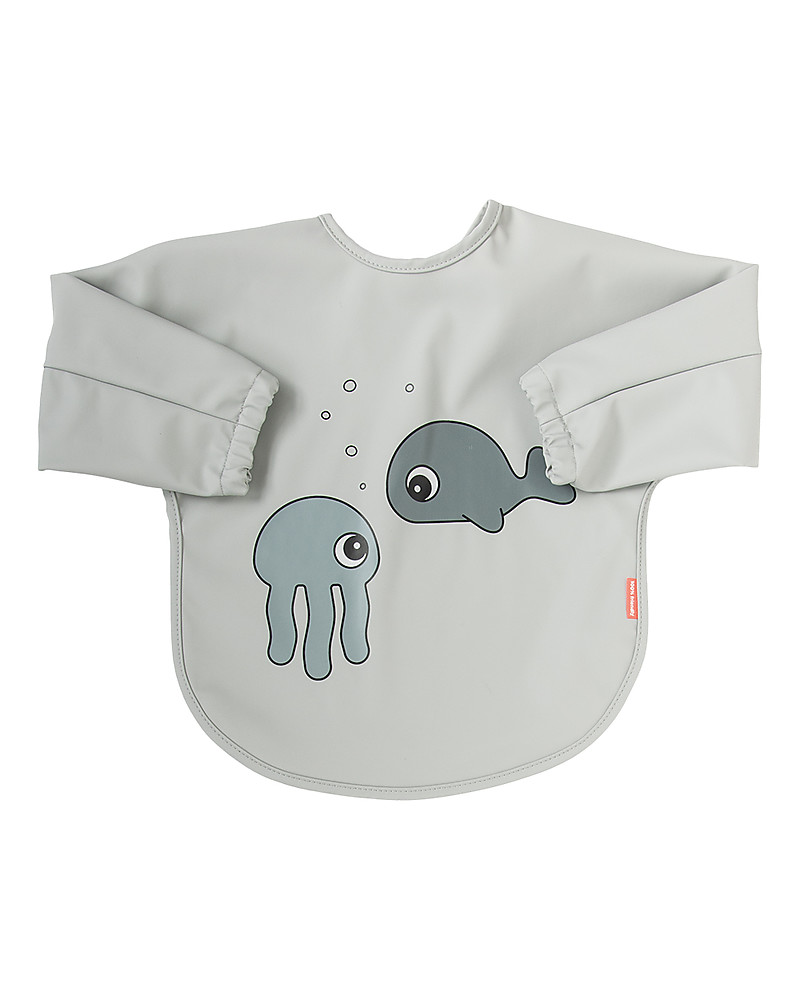 Done by Deer - Siper s rukavima 6-18 mjeseci, Sea friends Grey