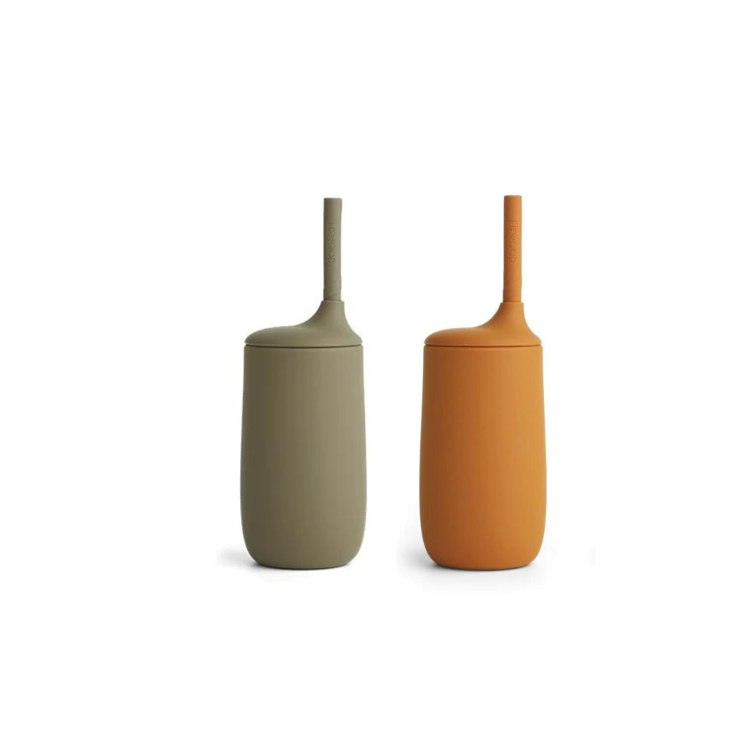 Dylan cup 2-pack / Hunter green _ Mustard mix /