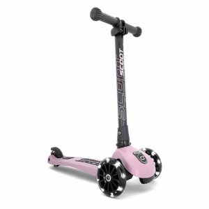 Scoot & Ride® Dječiji romobil Highwaykick 3 LED Rose