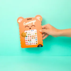 Omy naušnice stikeri - Kawaii