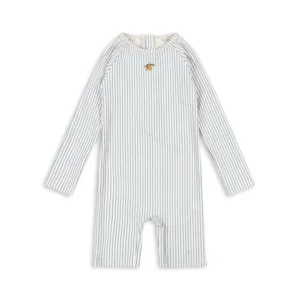 Konges Slojd - kupaći kostim - Tea stripe - veličina 12 mjeseci