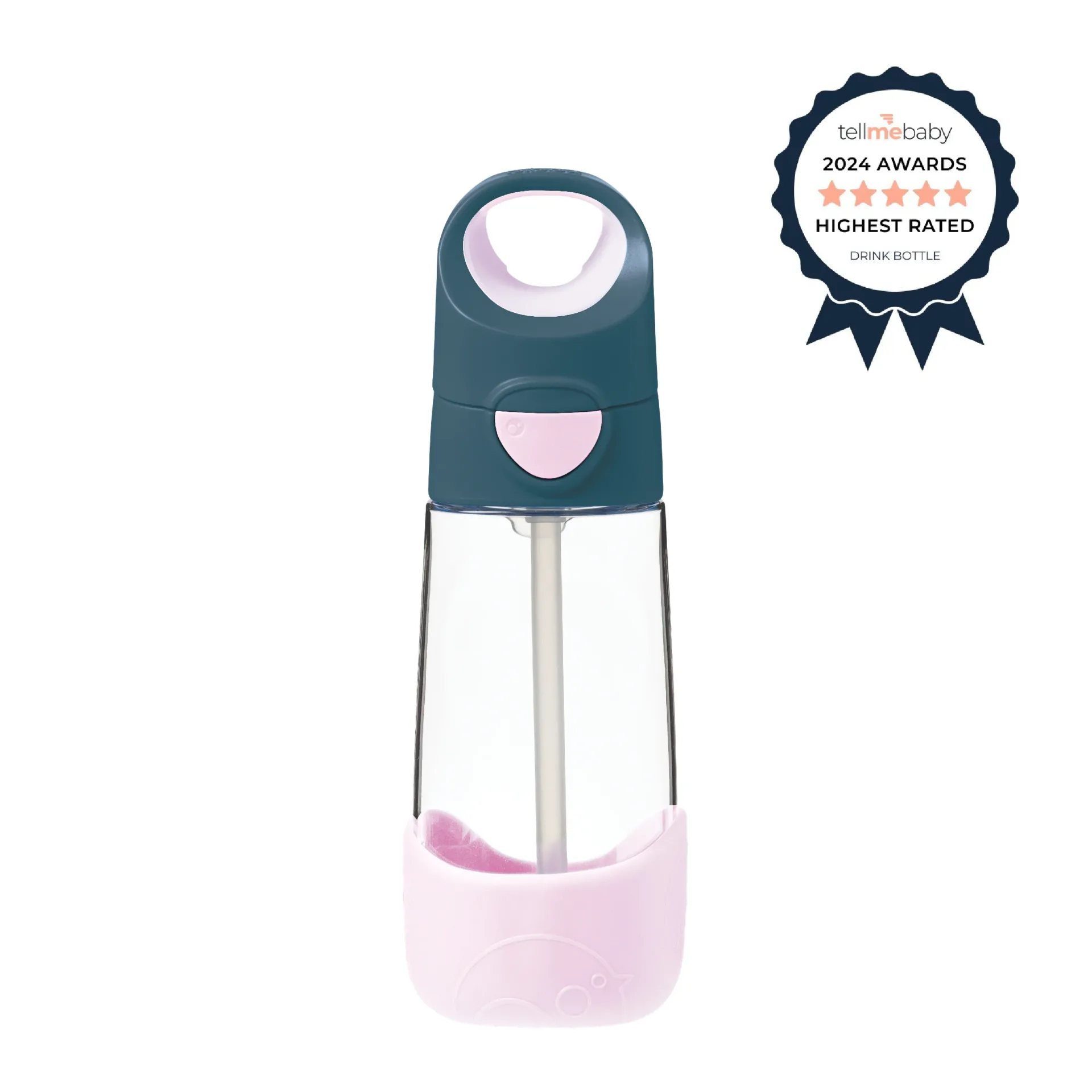 Flašica sa slamkom 450ml - indigo rose