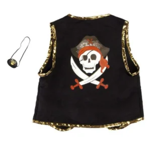 Gusarski prsluk sa povezom za oko