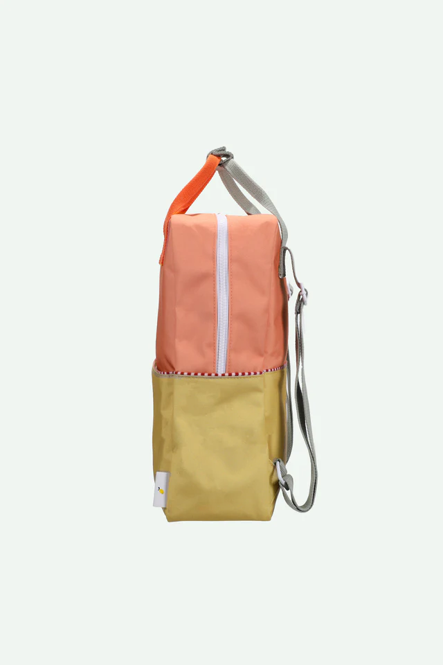 Ruksak - coral pink + reed green - Image 3