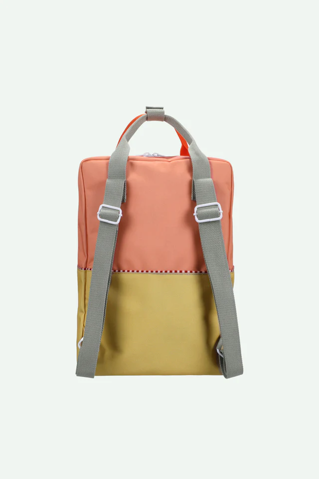 Ruksak - coral pink + reed green - Image 2