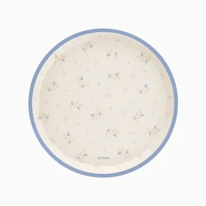 Kartonski tanjir Ø 23cm 6 komada - Blue Floral