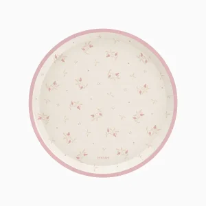 Kartonski tanjir Ø 23cm 6 komada - Pink Floral